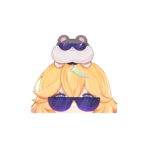 Arielle Peeker Sticker