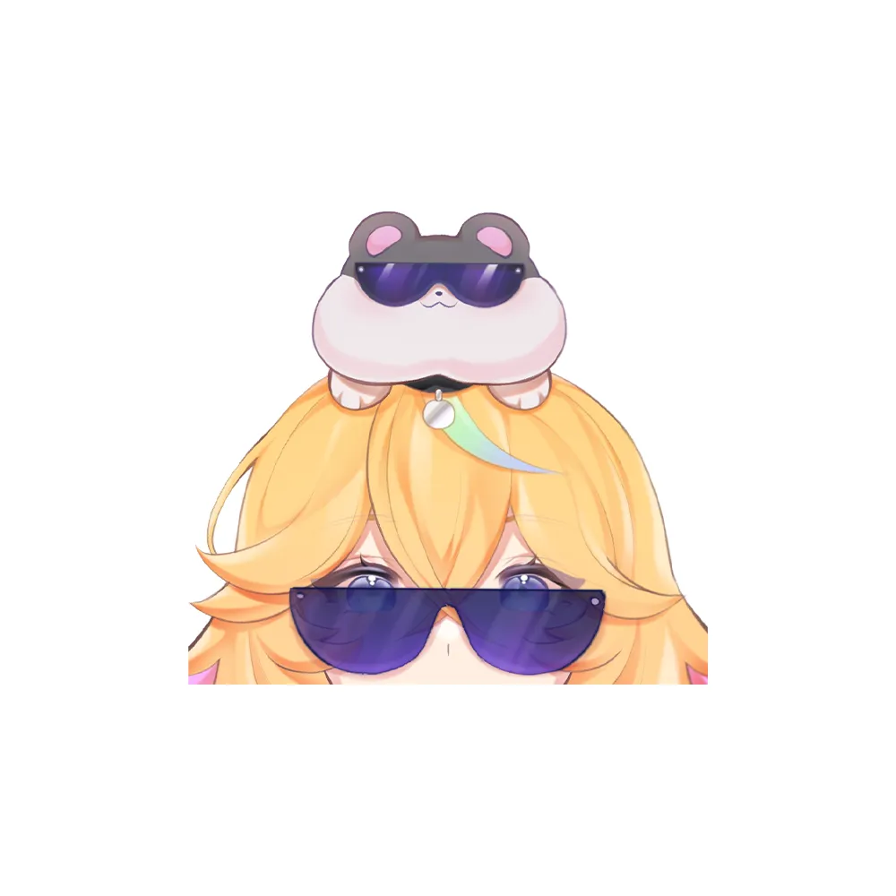 Arielle Peeker Sticker
