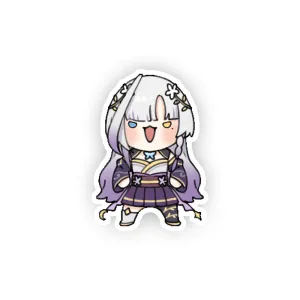 Ashie Mwah-ha-ha Sticker