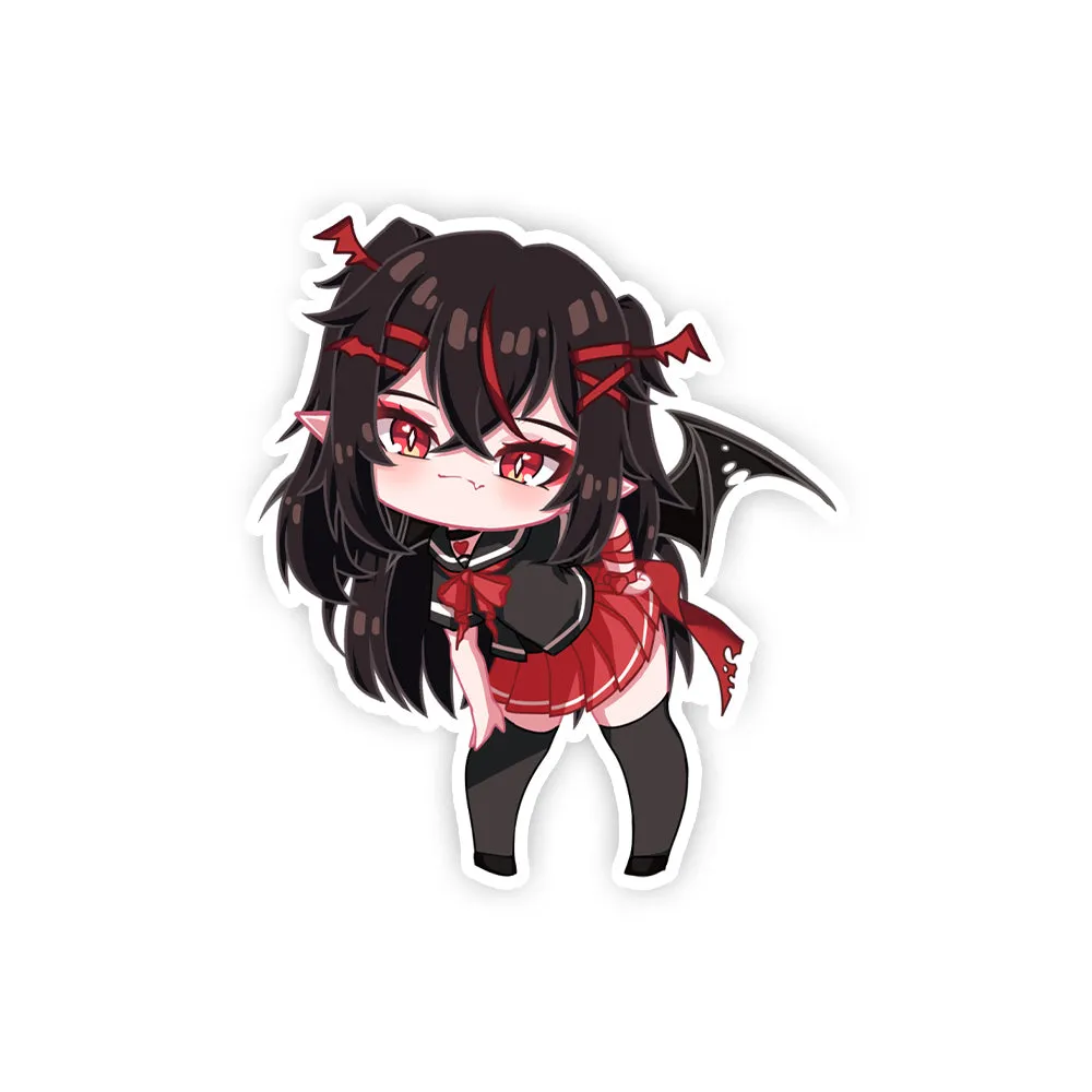BerryBlushy Smug Chibi Sticker