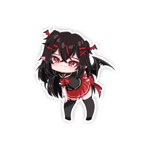 BerryBlushy Smug Chibi Sticker
