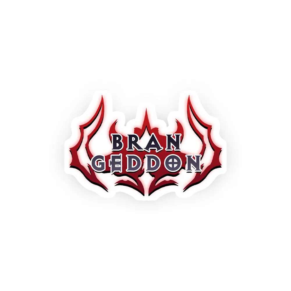 Brangeddon Logo Sticker