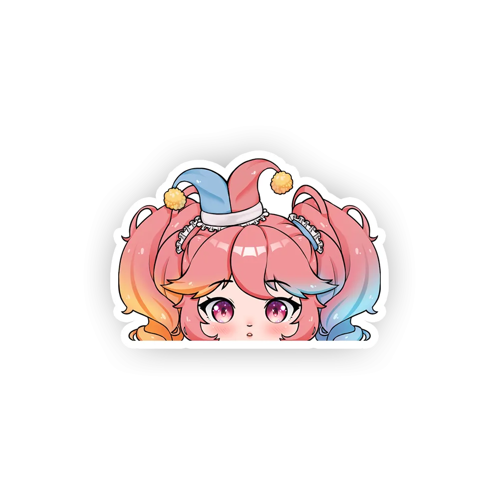 BubbleGumtheClown Whos That Sticker