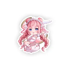 Bun_Mii Hammer Time Sticker