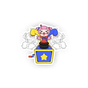 Camimi in the Box  Sticker
