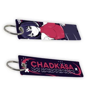 Chadkasa Jet Tag Keychain