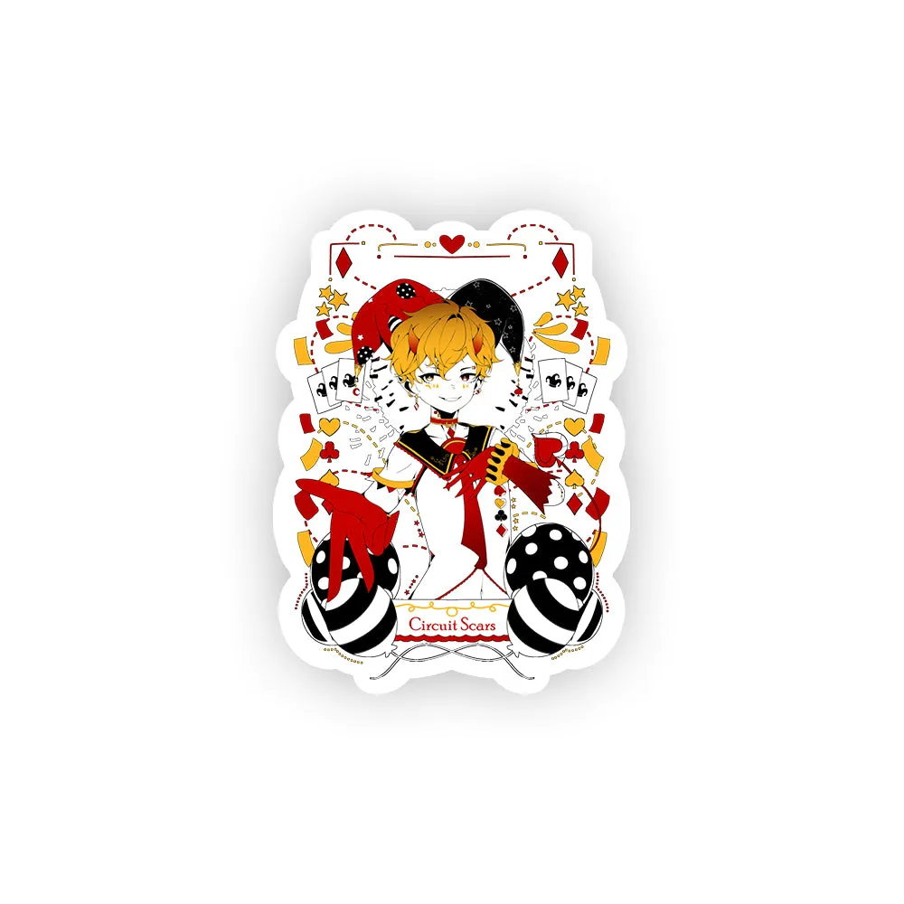 CircuitScars Sticker