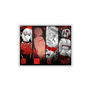 Death In Spring Signature Sticker