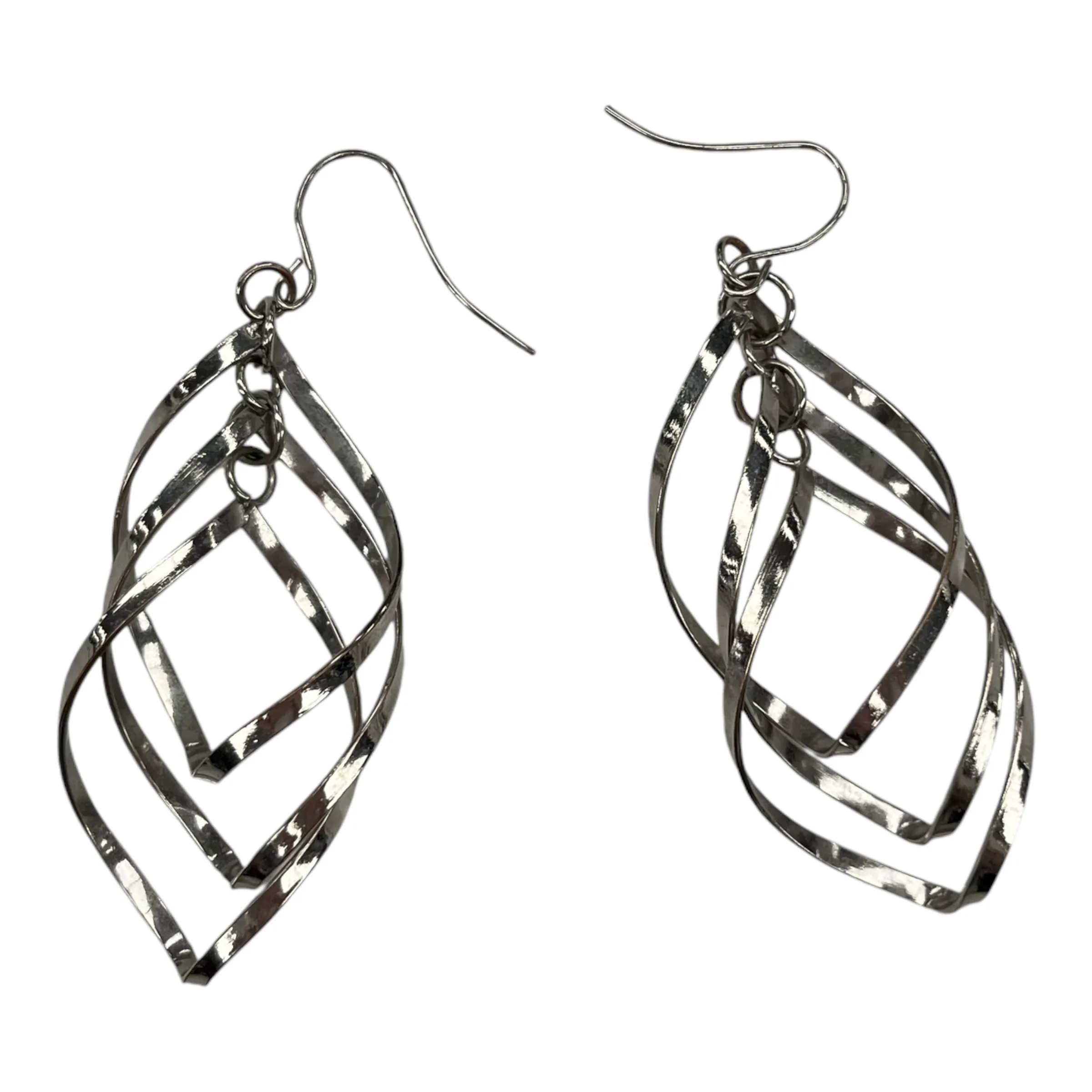 Earrings Dangle/Drop By Cmf In Silver