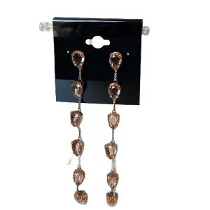 Earrings Dangle/Drop In Pink