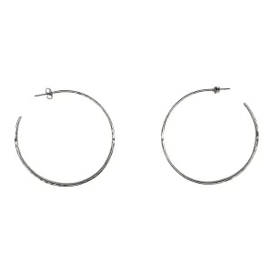Earrings Hoop By Cmf In Silver