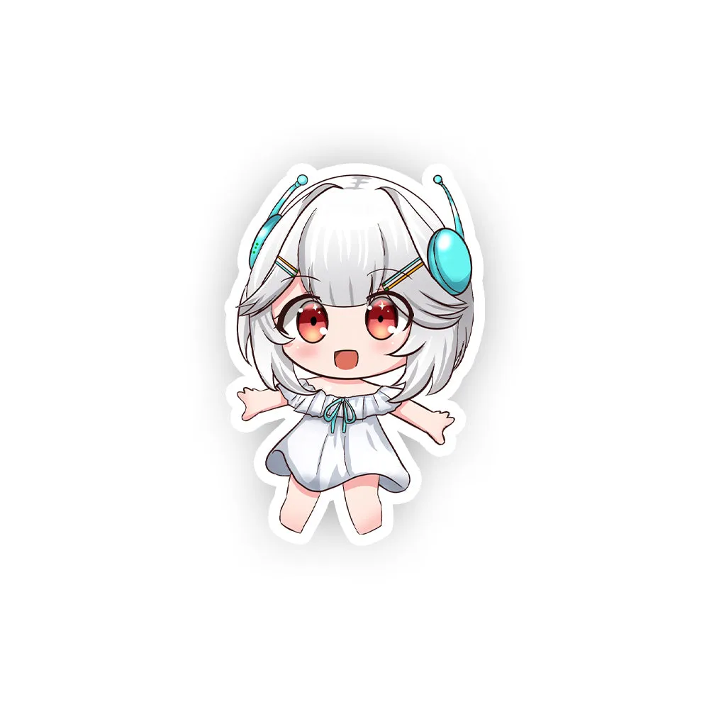 Ellie_Minibot Silly Lil Robot Sticker