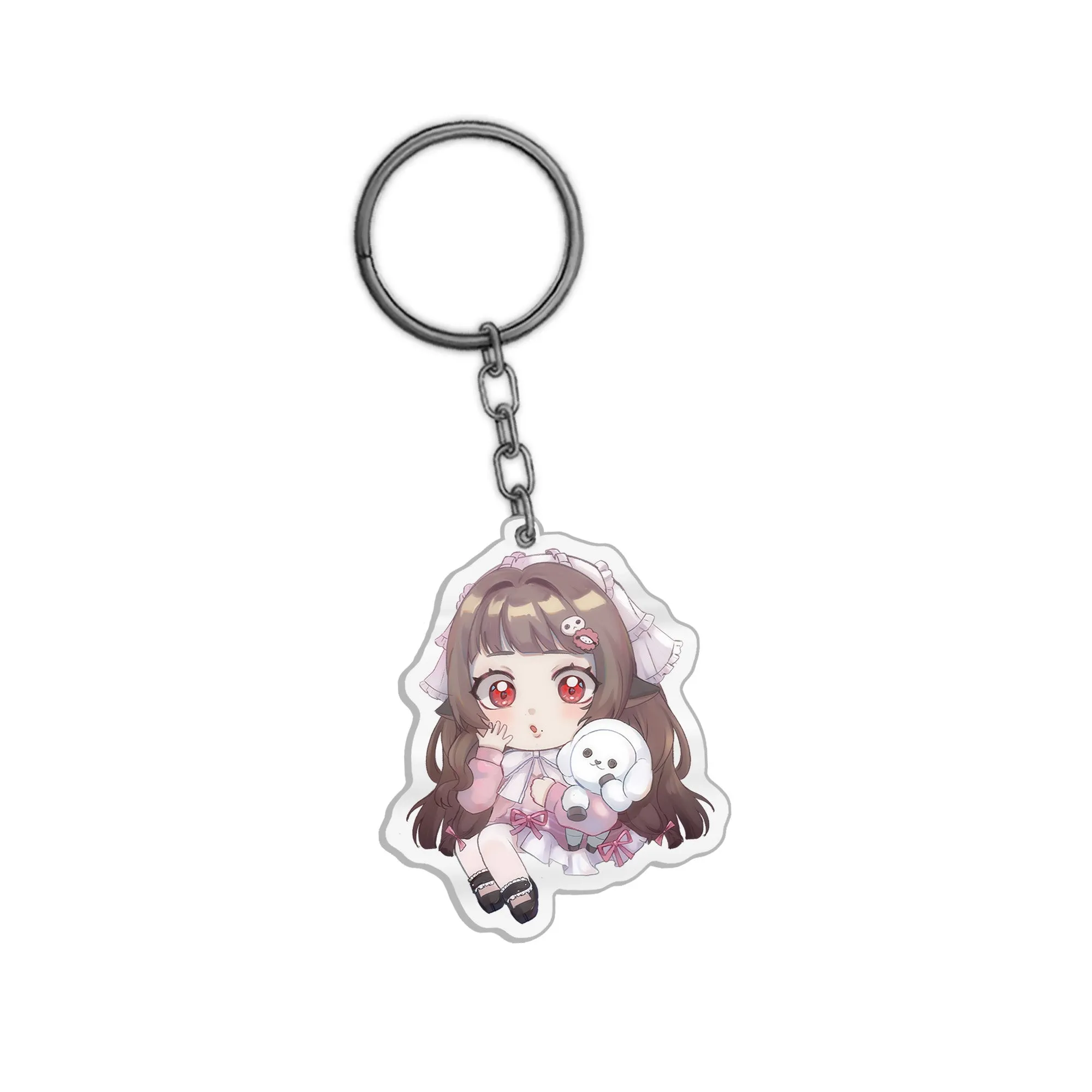 Essie_ch Shocked Keychain