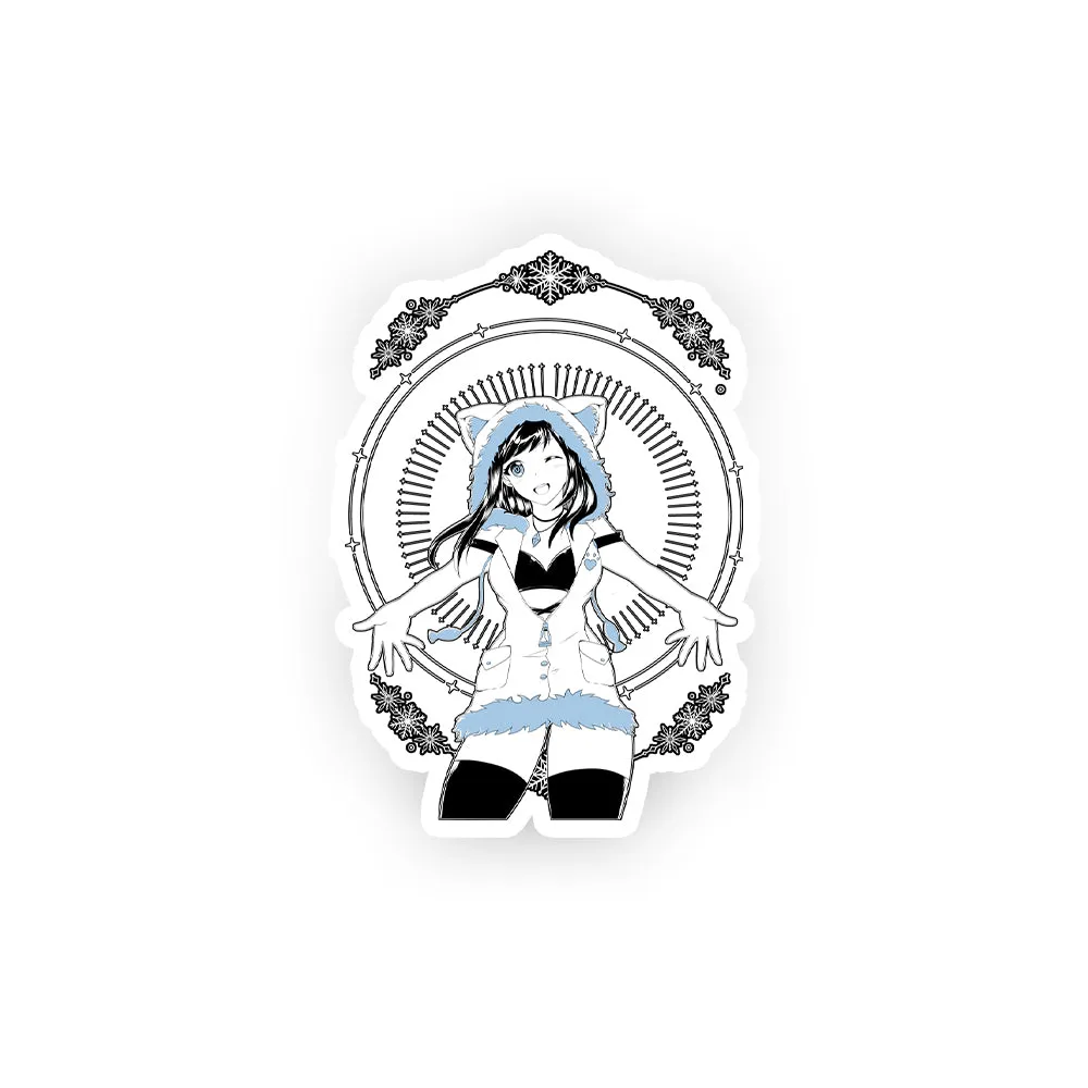 Feefee Snow Glow Sticker
