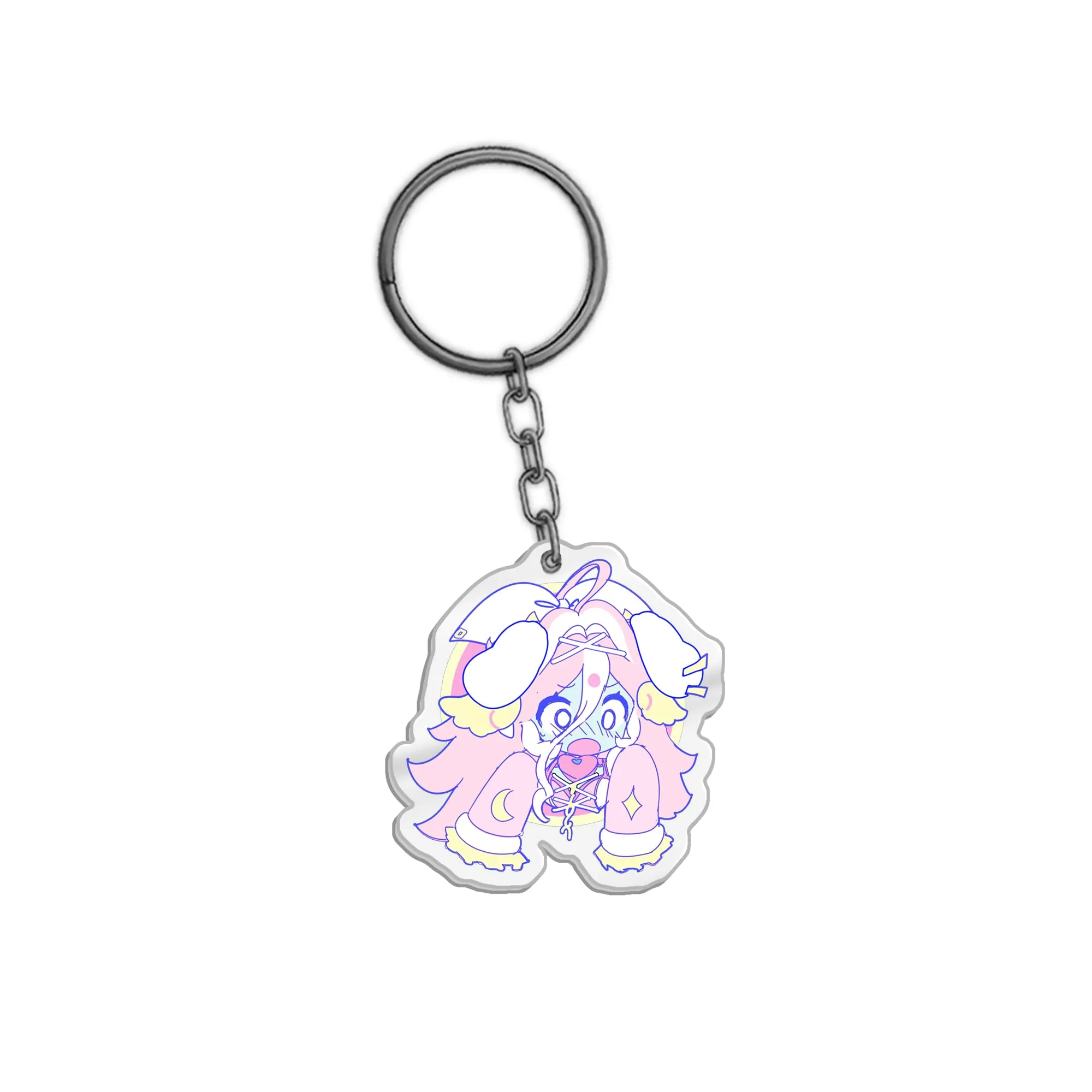 Fiyunae Surprised keychain