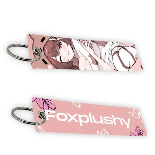 Foxplushy Gamer Fox Jet Tag Keychain
