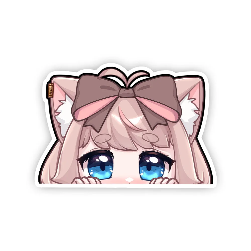 Fuwa Peeker Sticker
