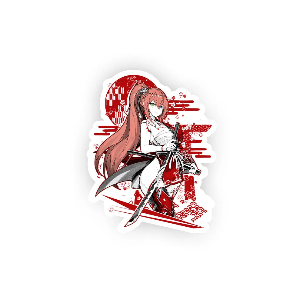 Goronyanya Samurai Sticker