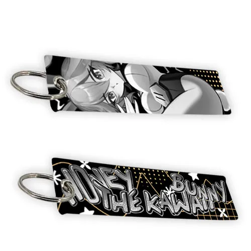 Honeythekawaiibunny Cyber Bunny Charm Jet Tag