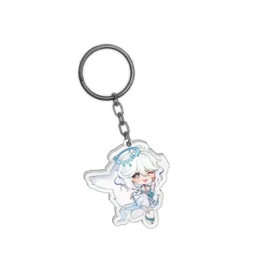 JenniYukime Chibi Heart Fingers Keychain