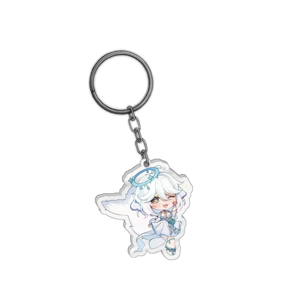 JenniYukime Chibi Heart Fingers Keychain