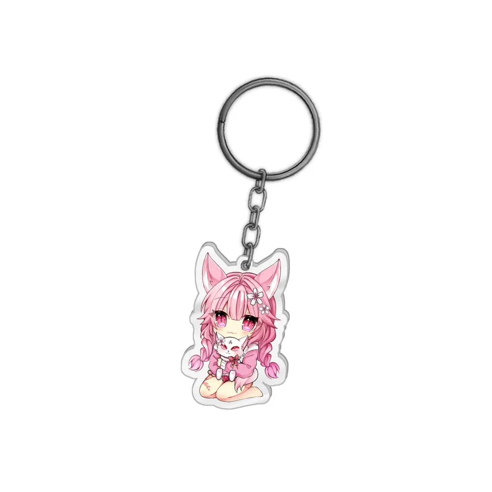 Kitsfu Hugging keychain