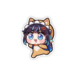 Konie Shiba Inu Sticker