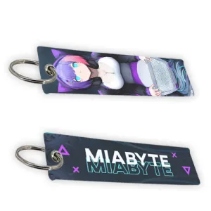 Miabyte Static Jet Tag Keychain