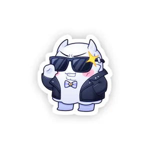 MikaBoogey GigaChad (Full) Sticker