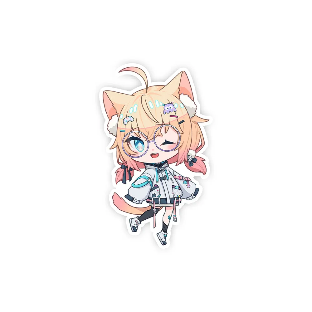 MinikoMew Wink Sticker