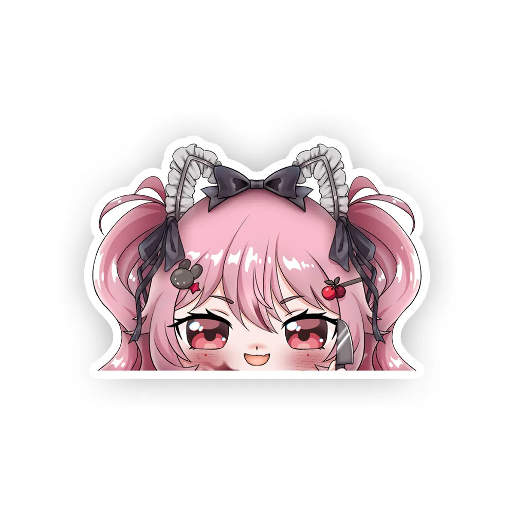 Miyukura Peeker Sticker