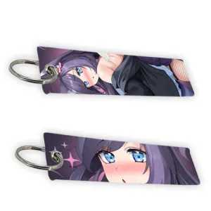 Naya Fox VTuber Jet Tag Keychain