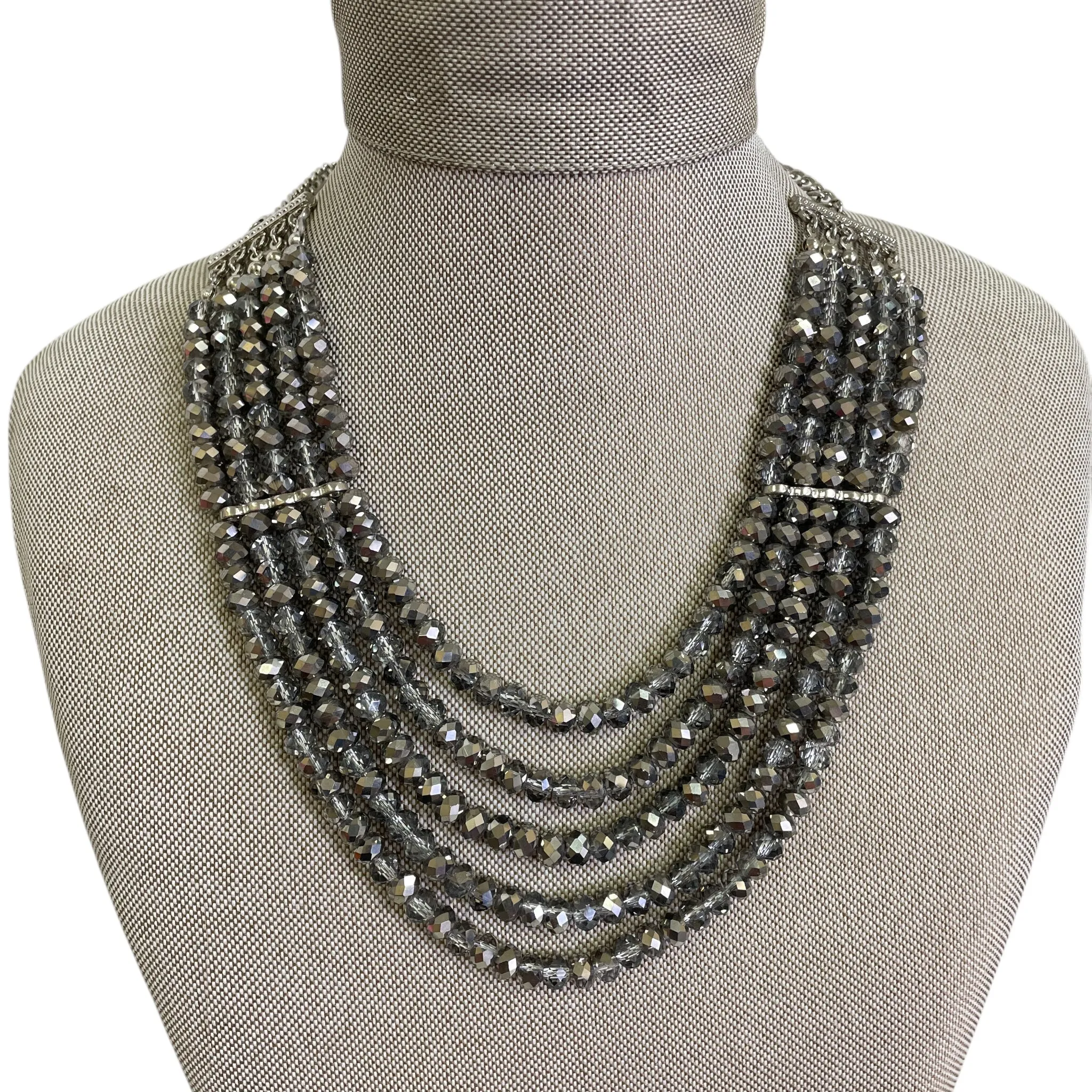 Necklace Statement By New York And Co In Silver