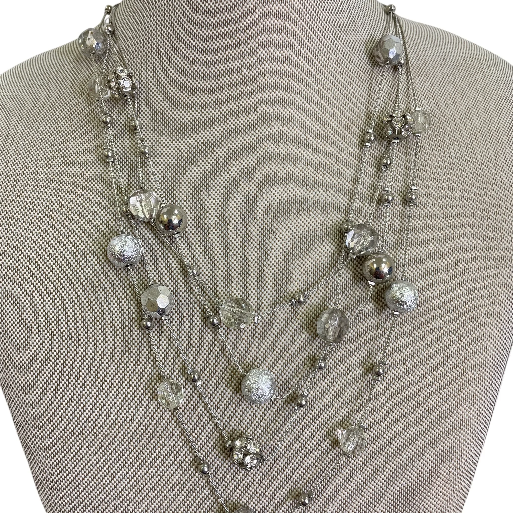 Necklace Statement By New York And Co In Silver
