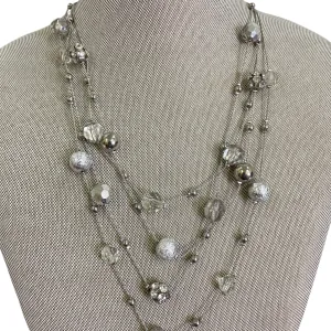 Necklace Statement By New York And Co In Silver
