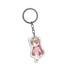 Orlaganceann Chibi Out On the Town Keychain