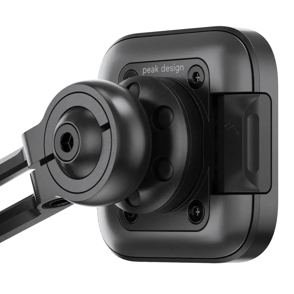 Peak Design Vent Charging Qi2 Car Mount (Black)