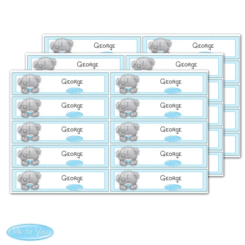 Personalised Me To You Stickers (MRK-iD)