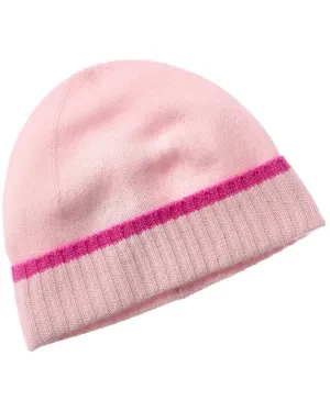 Phenix Jersey Tipped Cuffed Cashmere Hat