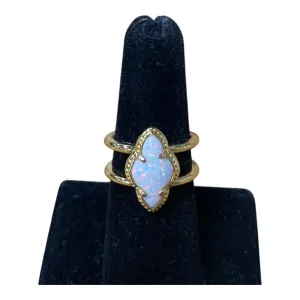 Ring Other By Kendra Scott In Gold, Size:6.5