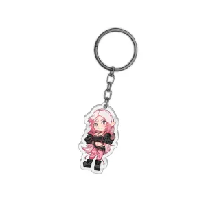Rosette Bloodthorn Vampire Keychain