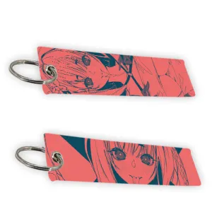 SAA Retro Jet Tag Keychain
