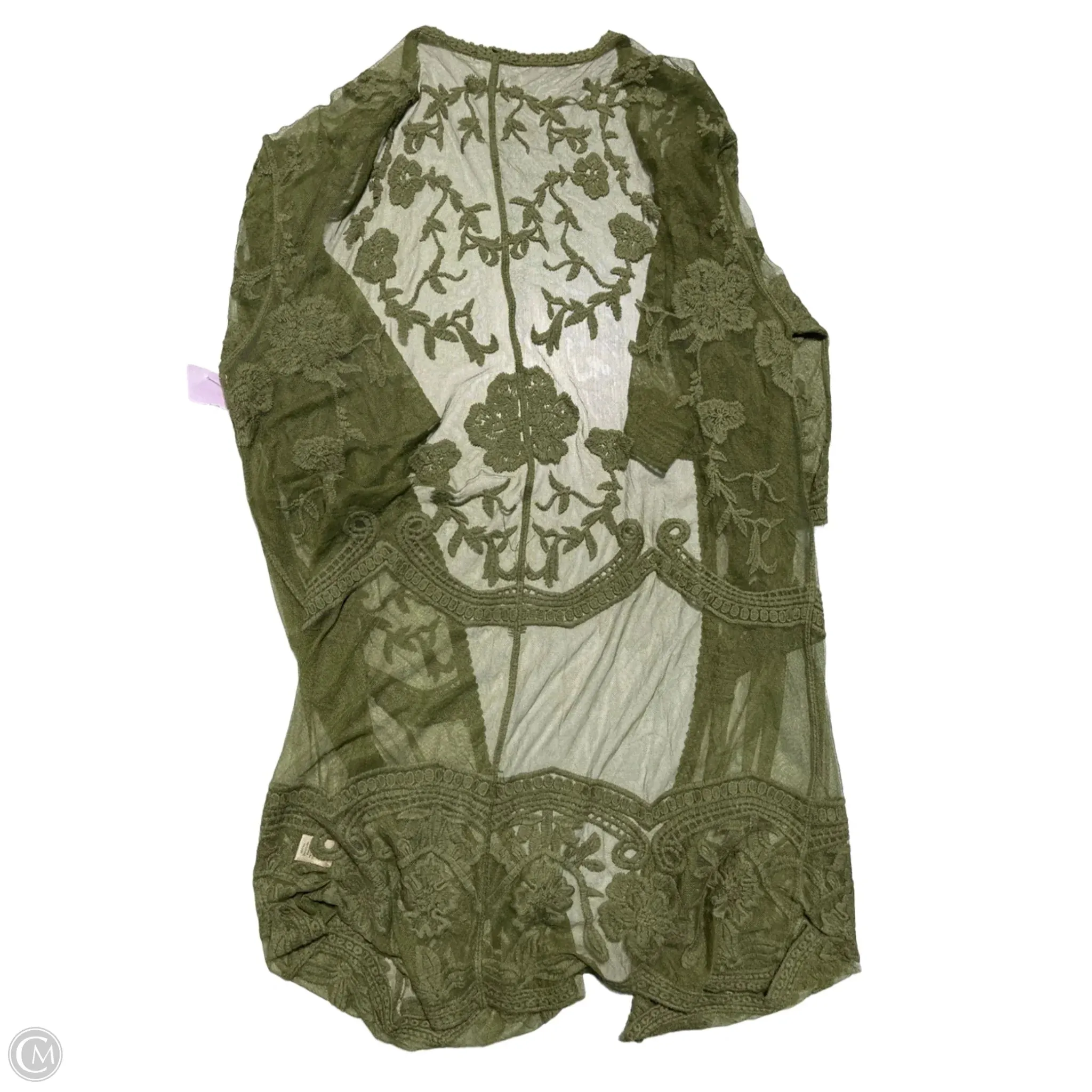 Shawl By Cmc In Green, Size: L