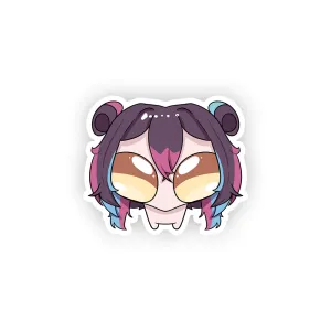 Smitten Seraph eyes Sticker