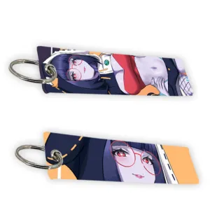Sunhee Anime Jet Tag Keychain