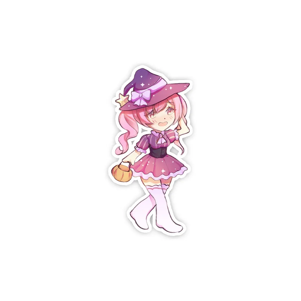Tsundere Witch Sticker