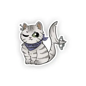 Undyne_Arashi Dr Biscuits Fluffy Baby Sticker