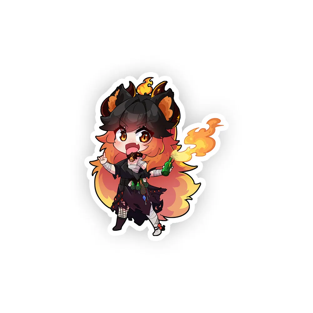 Yarnyland "Molotov" Sticker