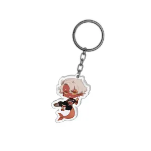 Yuitannn Chibi Racer Keychain