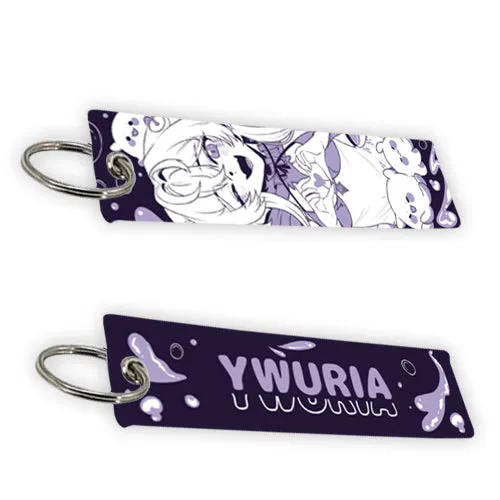 Ywuria Octo Vamp Jet Tag Keychain